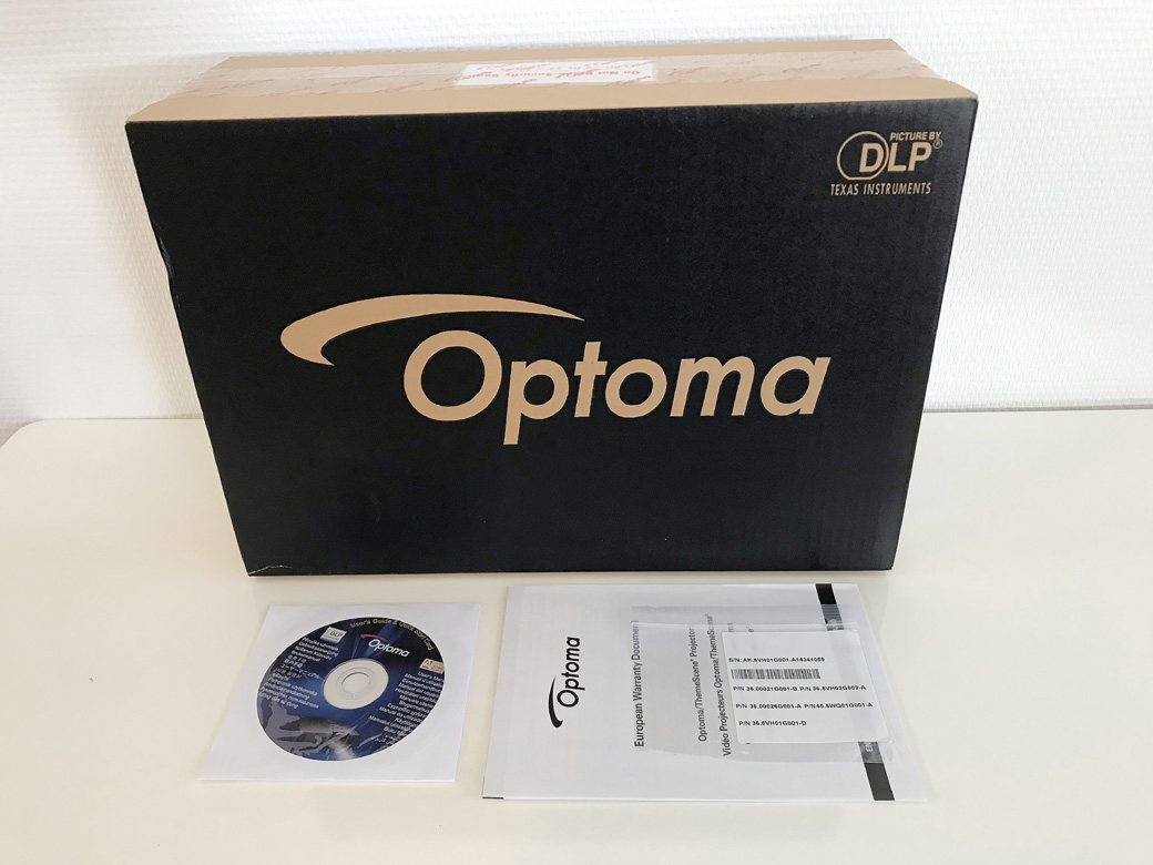 Beamer Optoma W300 Originalverpackung